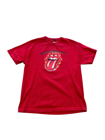 (L) Vintage 2005 Rolling Stones Flamming Lips T-Shirt