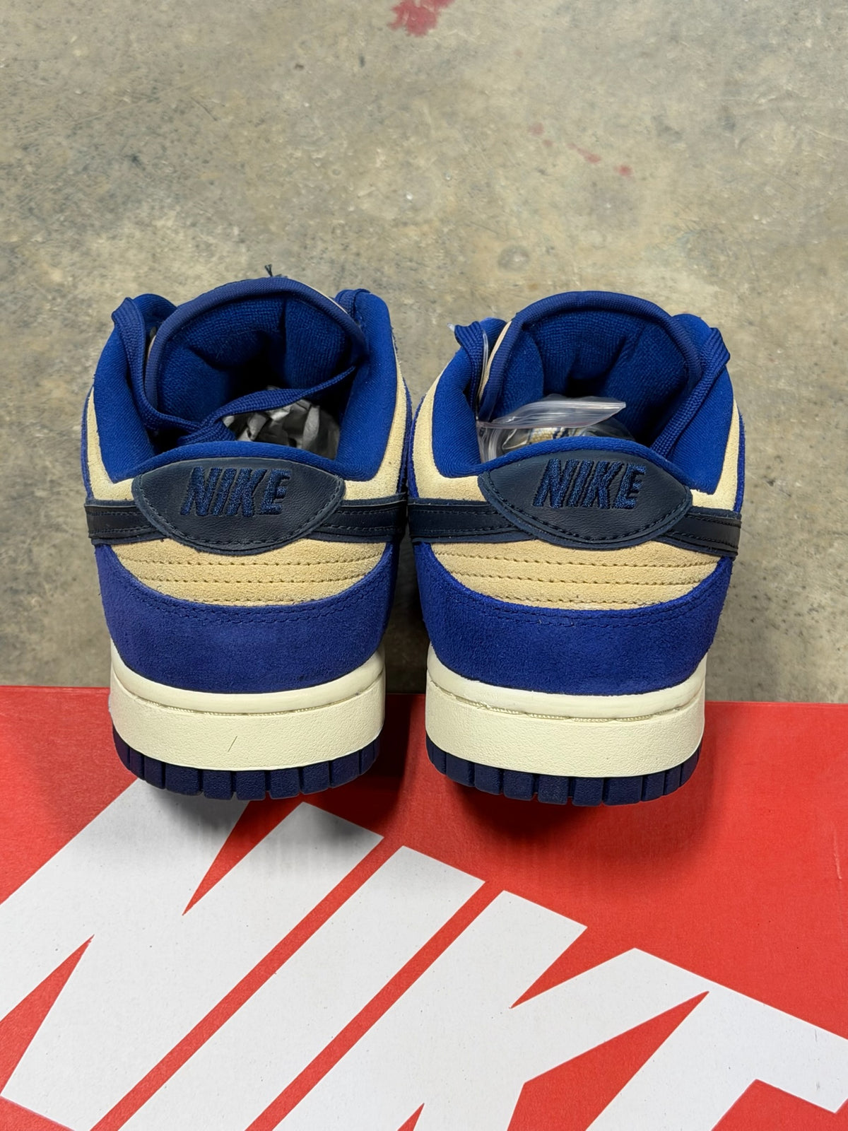 Dunk Low LX Blue Suede