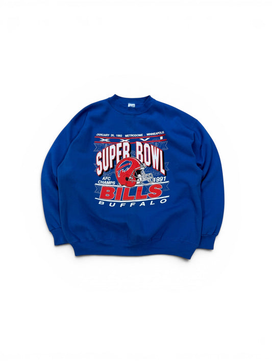 (XL) Vintage 1991 Buffalo Bills AFC Champs Sweatshirt