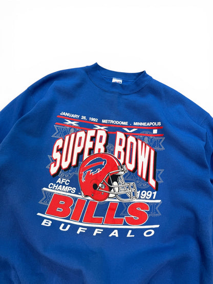 (XL) Vintage 1991 Buffalo Bills AFC Champs Sweatshirt