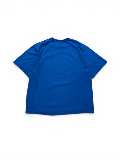 (L) Vintage 90s Dragons Skateboard Blue Tee
