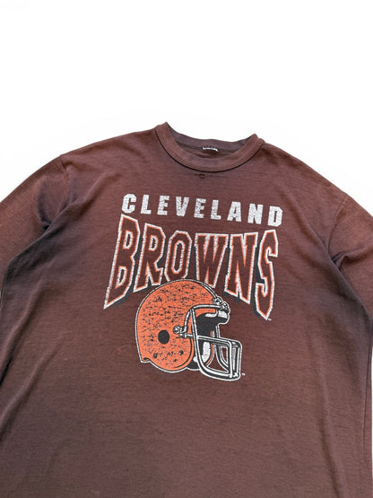 (XL) Vintage 90s Cleveland Browns Thrashed Tee