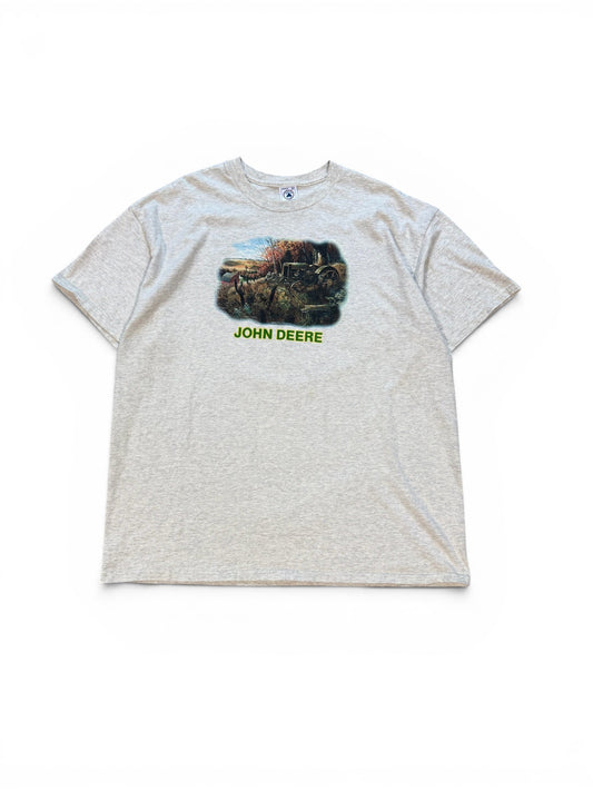 (XXL) Vintage John Deere Graphic Tee Grey
