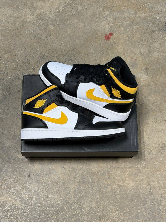(5.5) Jordan 1 Mid Pollen GS