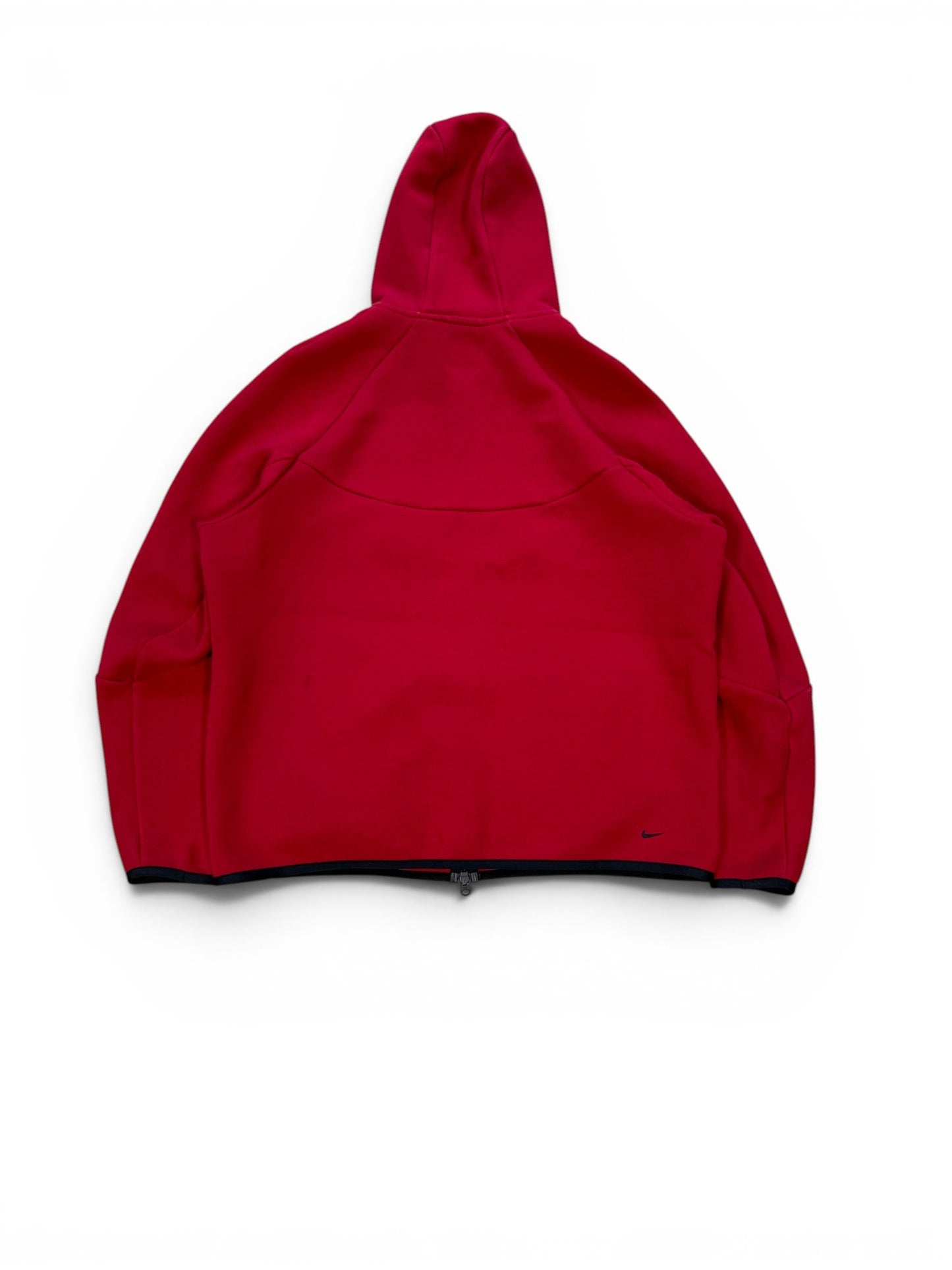 (XXL) Nike Tech Fleece Full-Zip Sweatshirt Red