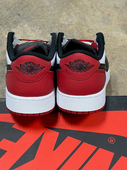 (6.5) Jordan 1 Low Black Toe