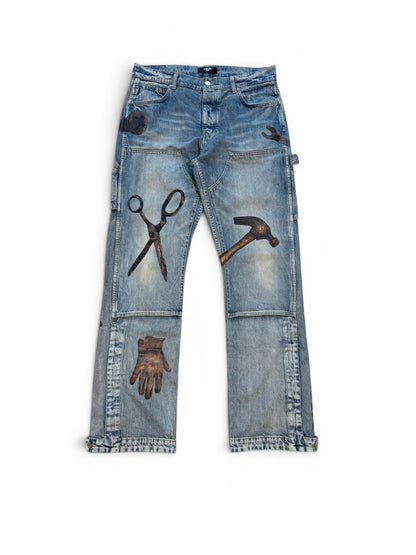 (33W) Amiri Rhee Studio Carpenter Jeans