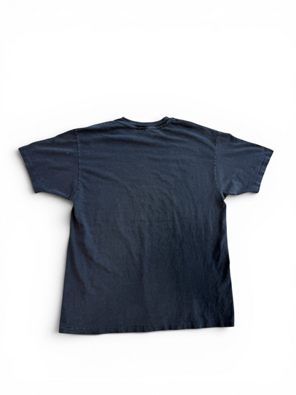 (XL) 90s Chicago Bulls Spellout Faded Tee