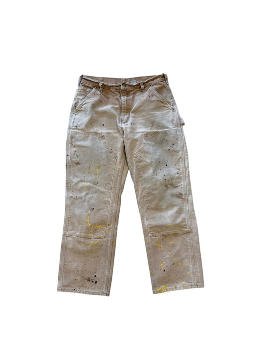 (30x28) 90s Carhartt Double Knees Tan