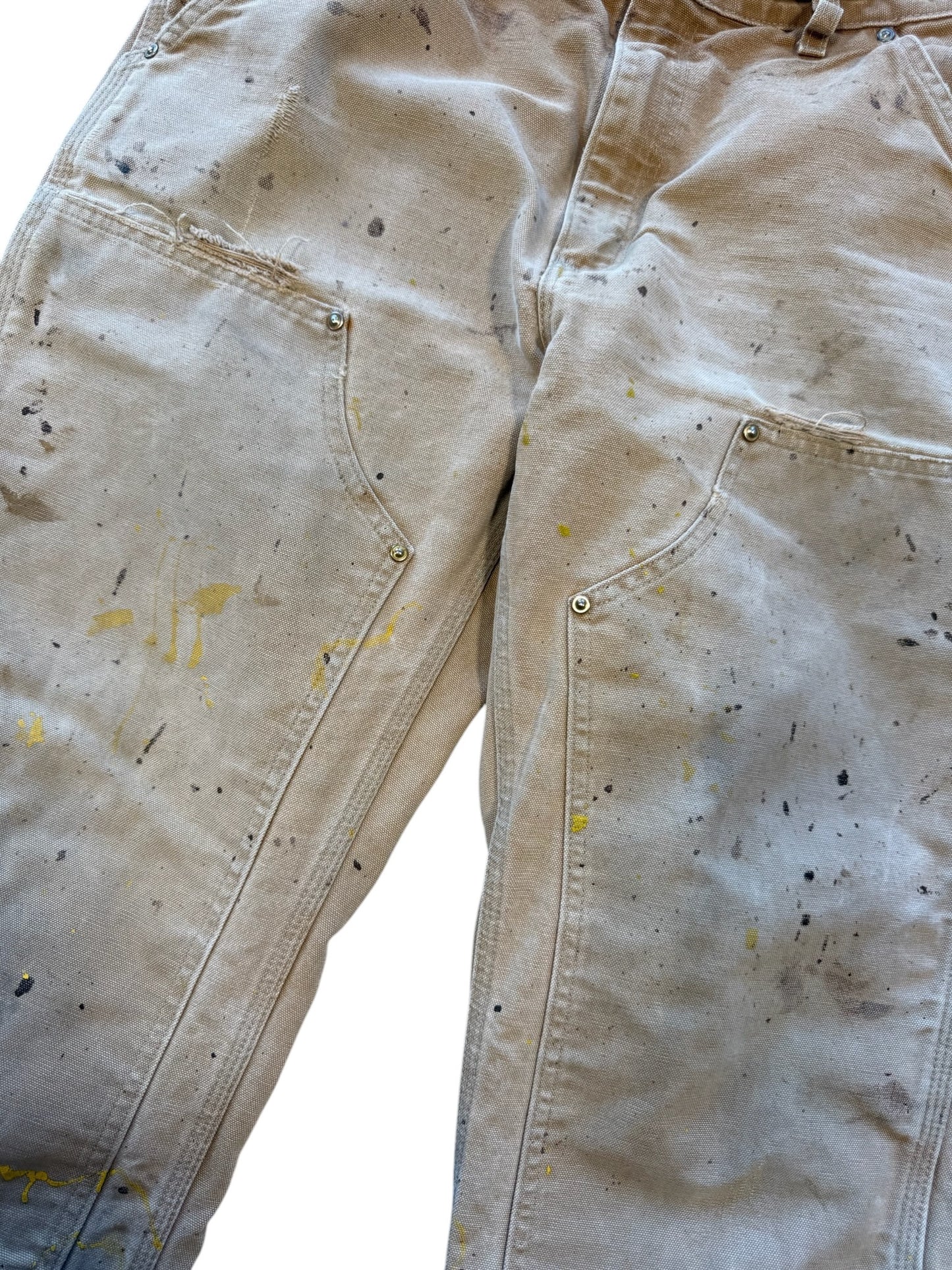(30x28) 90s Carhartt Double Knees Tan