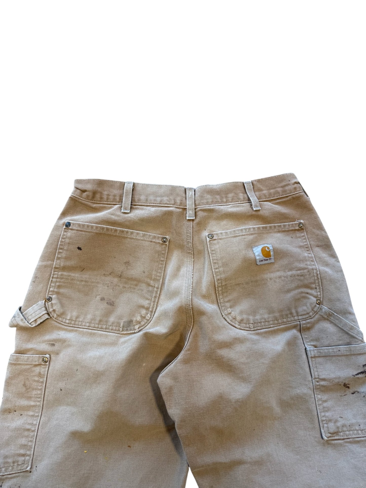 (30x28) 90s Carhartt Double Knees Tan
