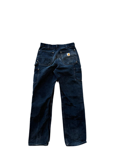 (32x34) 90s Carhartt Double Knees Black