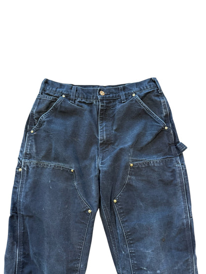 (32x32) 90s Carhartt Double Knees Black