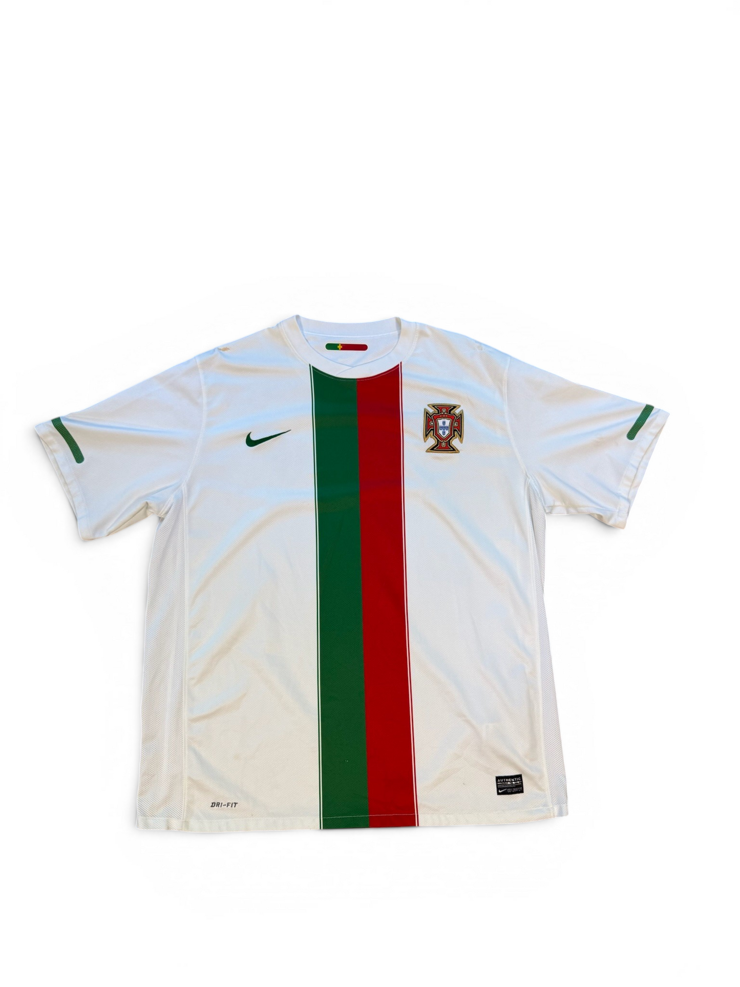 (XL) 2010 Nike Portugal Away Jersey