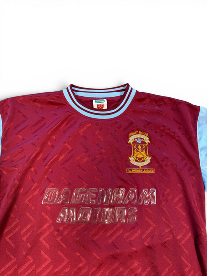 (XL) West Ham United Retro 93-94 Home Jersey
