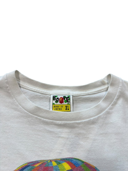 (XL) Bape Disco Head T-Shirt White