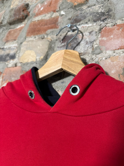 (L) Moncler Tri-Colour Pannel Hoodie