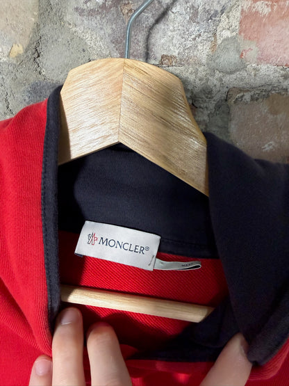 (L) Moncler Tri-Colour Pannel Hoodie