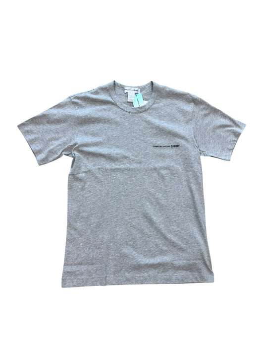 (L) CDG Script Logo T-Shirt Grey