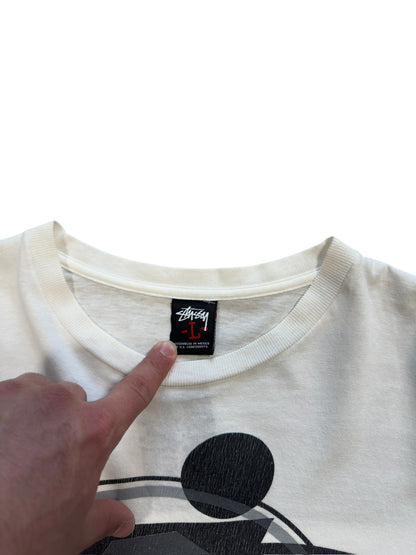 (L) 00s Stussy Surfman Long Sleeve Shirt