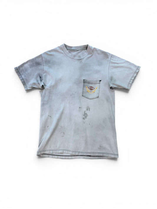 (L) Vintage Harley Davidson New York Faded Thrashed Tee