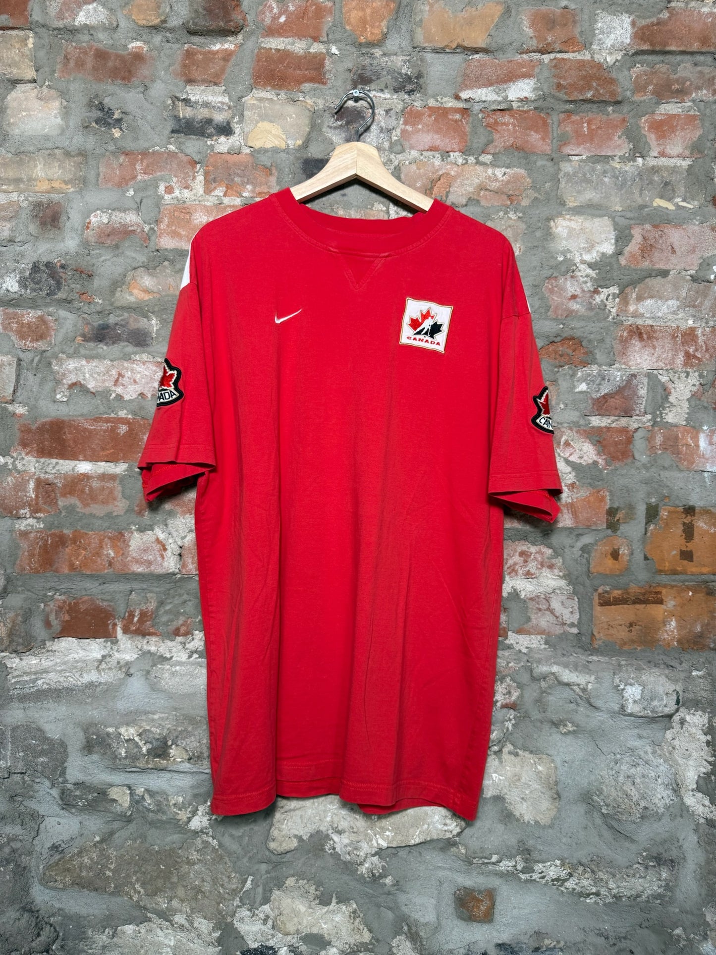 (XL) Vtg Team Canada IIHF T-Shirt