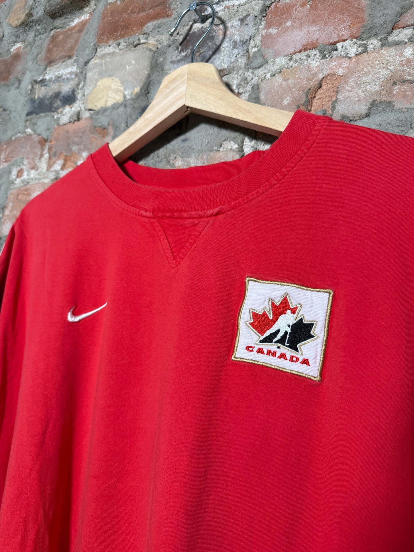 (XL) Vtg Team Canada IIHF T-Shirt