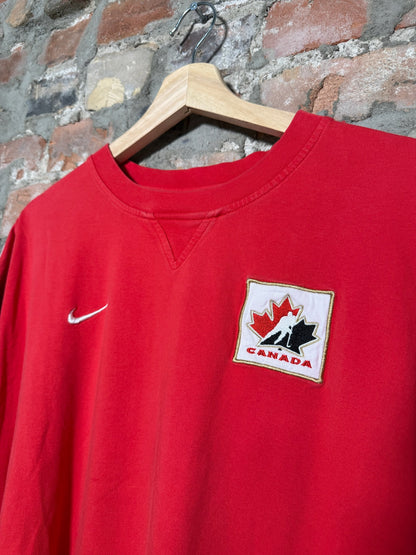 (XL) Vtg Team Canada IIHF T-Shirt