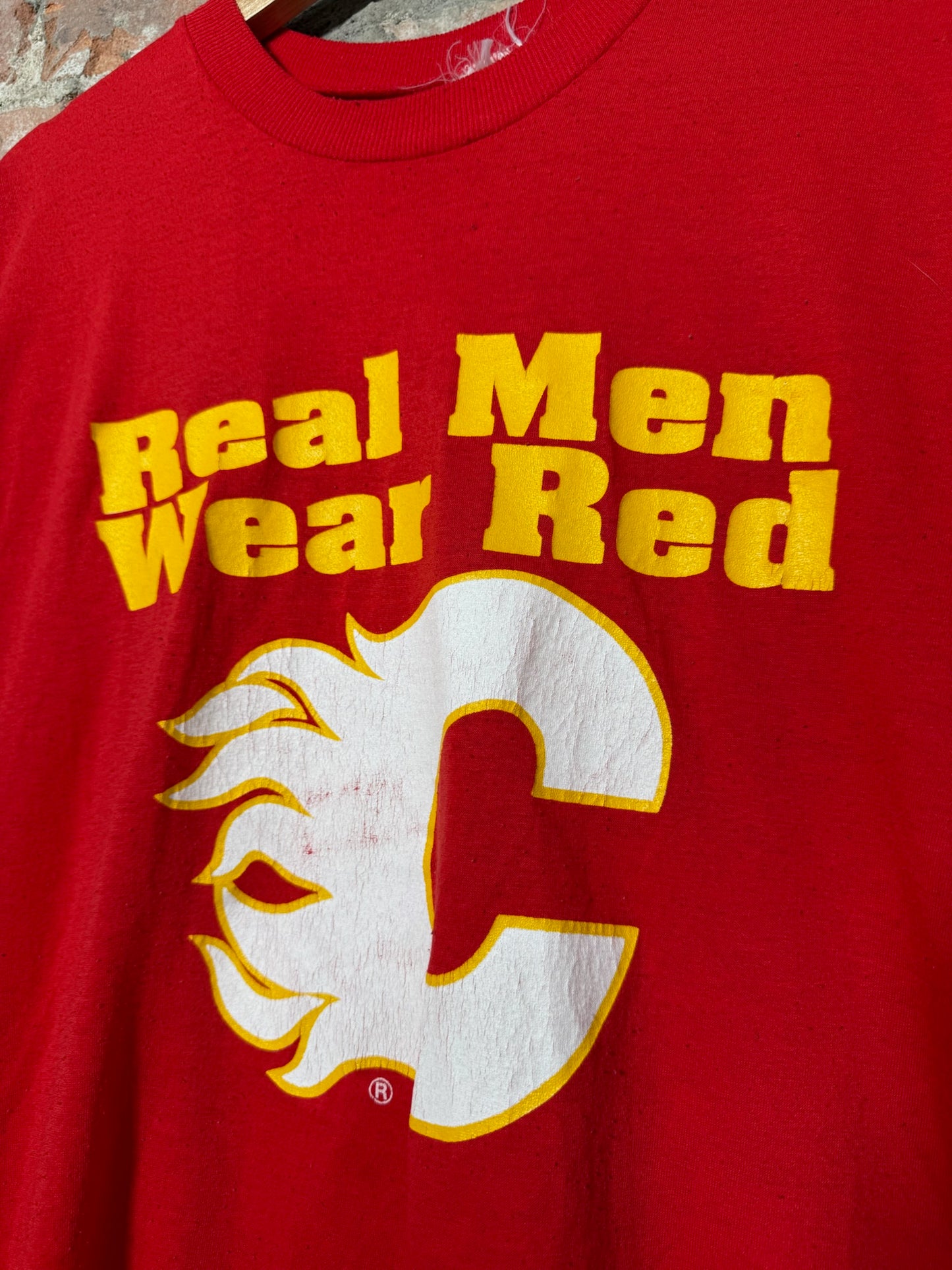 (L) 80s Calgary Flames T-Shirt