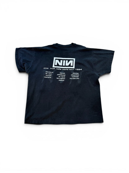 (XL) Vintage 1994 Nine Inch Nails World Tour Thrashed Tee