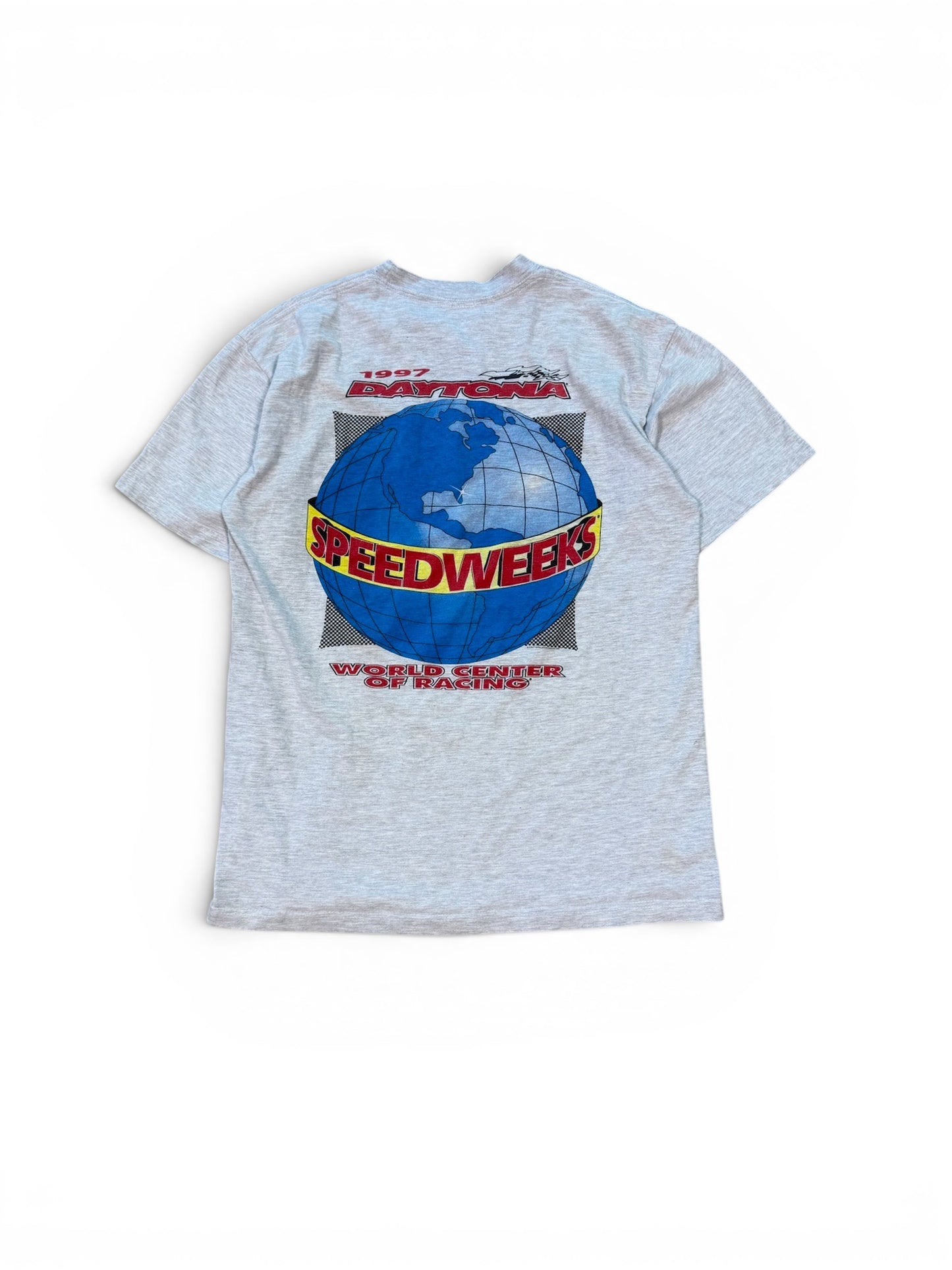 (L) Vintage 1997 Daytona 500 Grey Tee