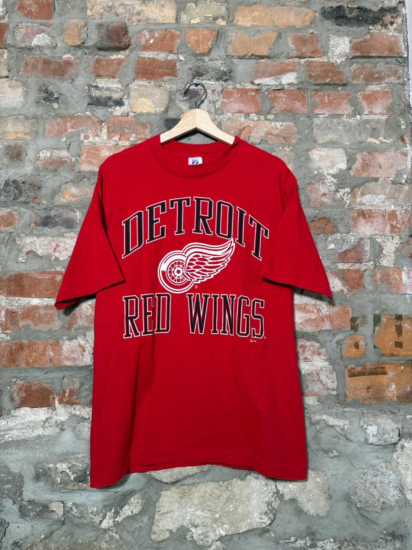 (L) 90s Detroit Red Wings Logo 7 NHL T-Shirt