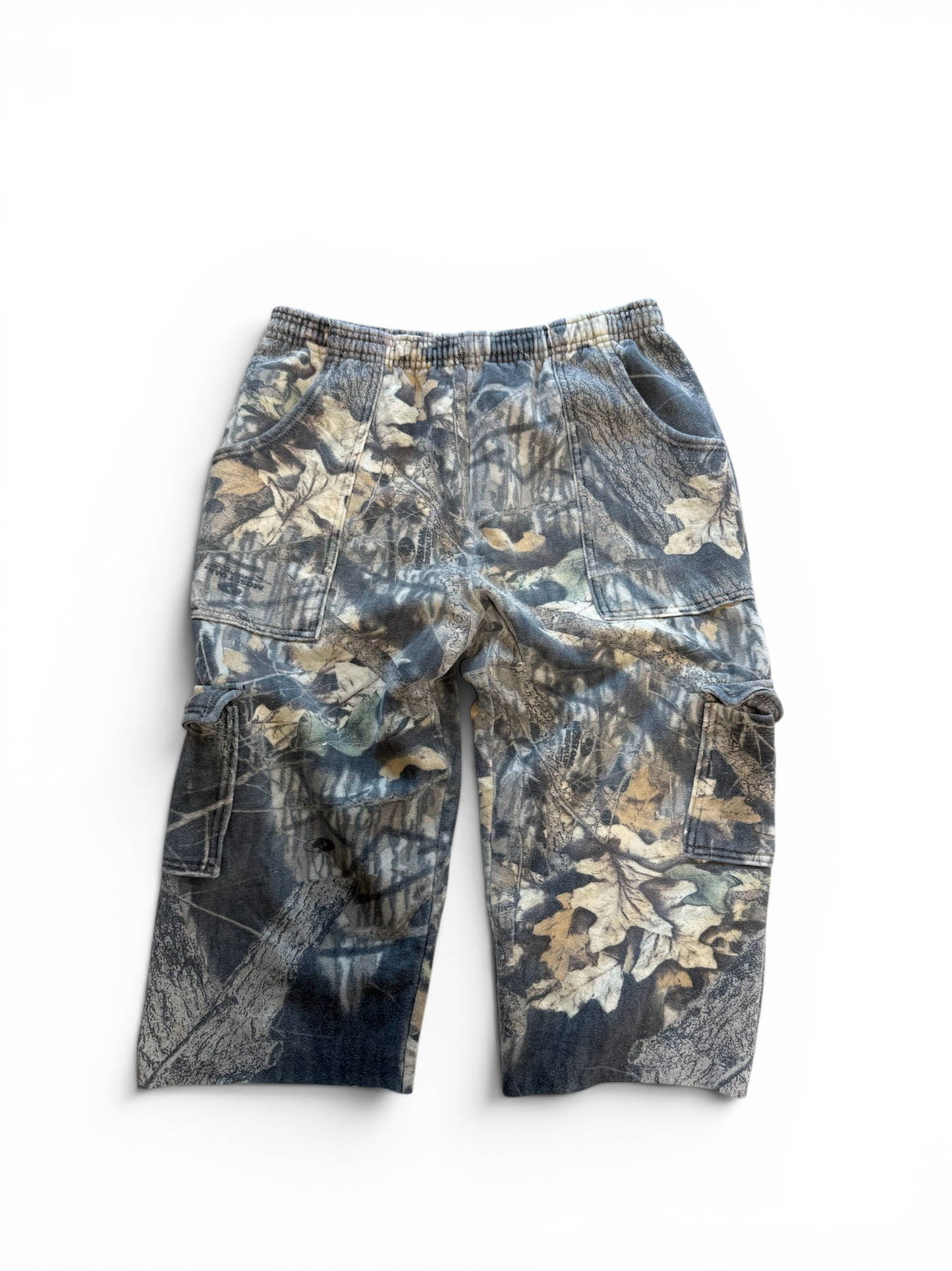 (L) Y2K Mossy Oak Camo Cargo Capri