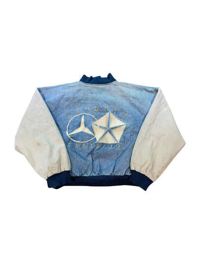 (XL) 90s Mecedes Benz Daimler Chrysler Varsity Jacket