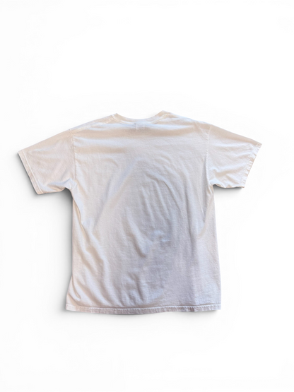 (L) Y2K Budweiser Beer White Tee