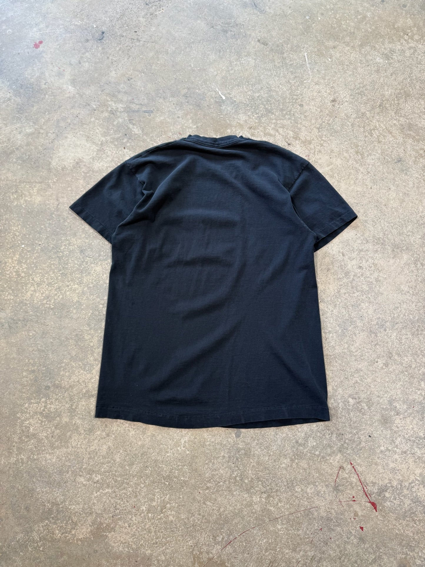 (L) Vintage 90s Blank Pocket Tee