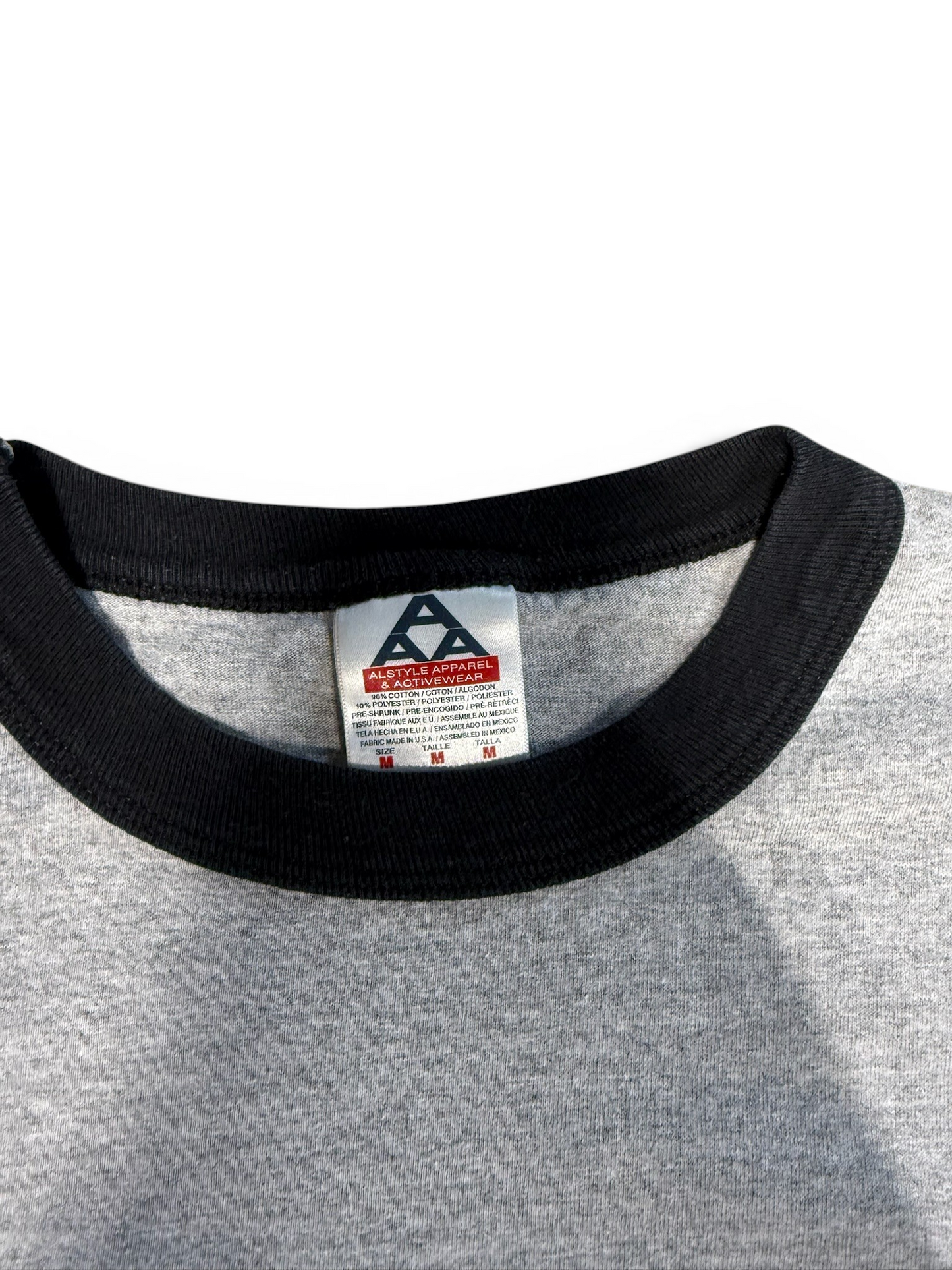 (M) Y2K Beatles Ticket Stub Ringer Tee
