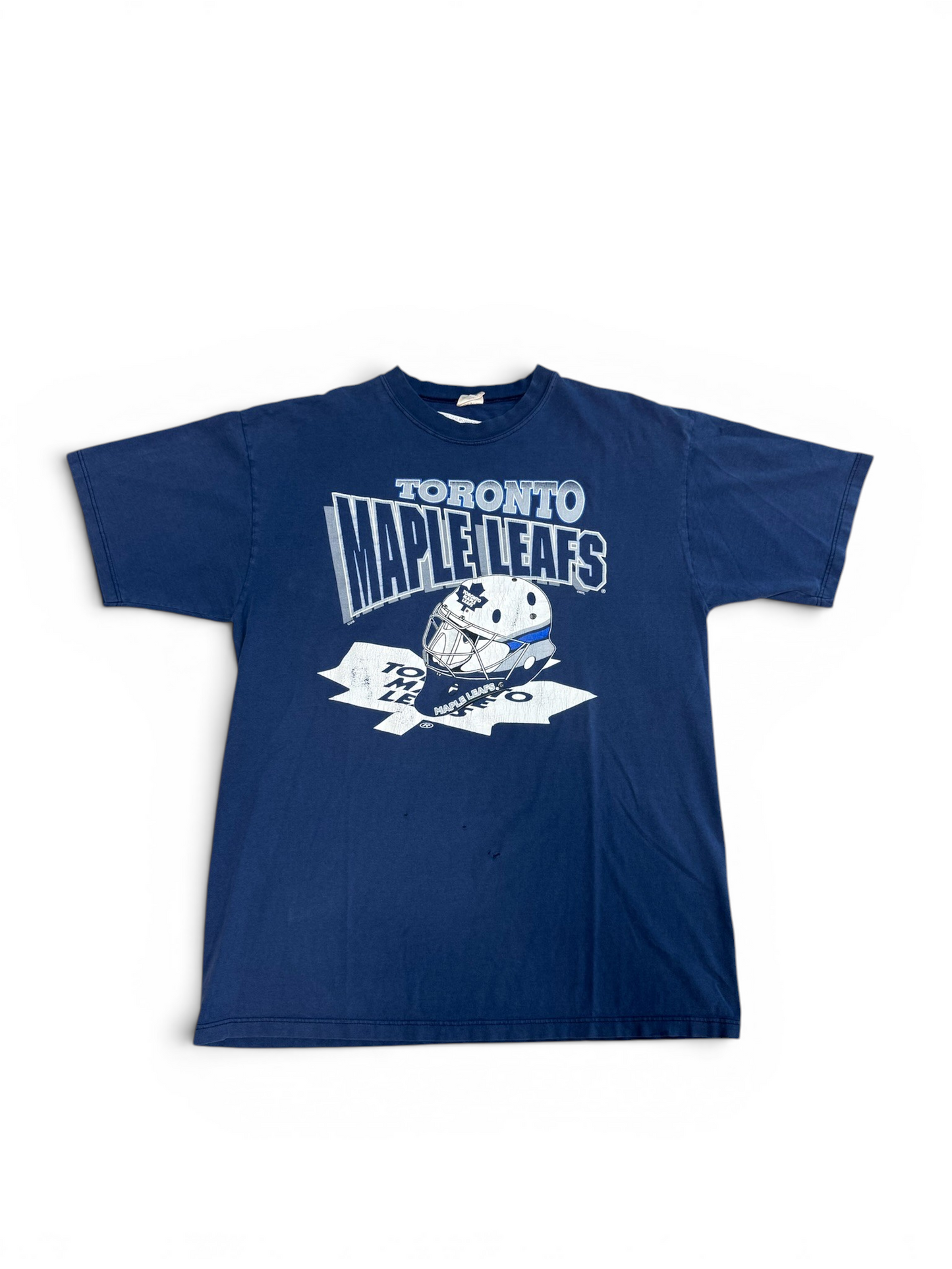 (XL) 90’s Toronto Maple Leafs Goalie Mask Tee