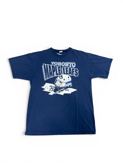(XL) 90’s Toronto Maple Leafs Goalie Mask Tee