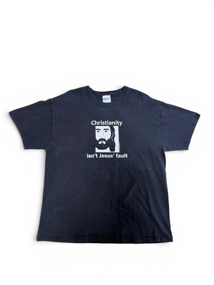 (XL) Y2K Christianity Jesus Tee