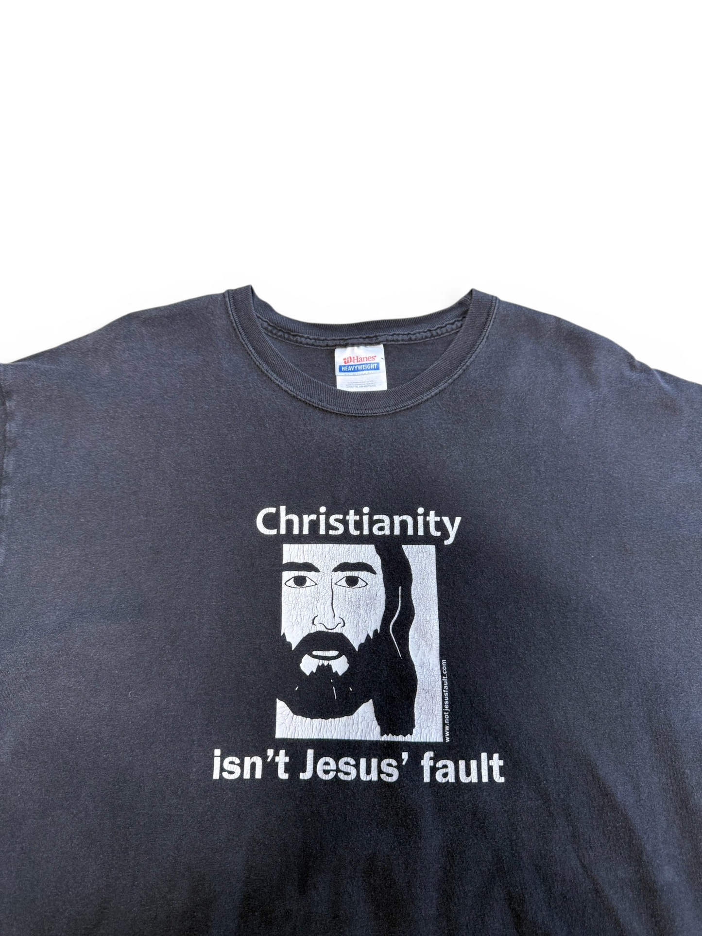 (XL) Y2K Christianity Jesus Tee