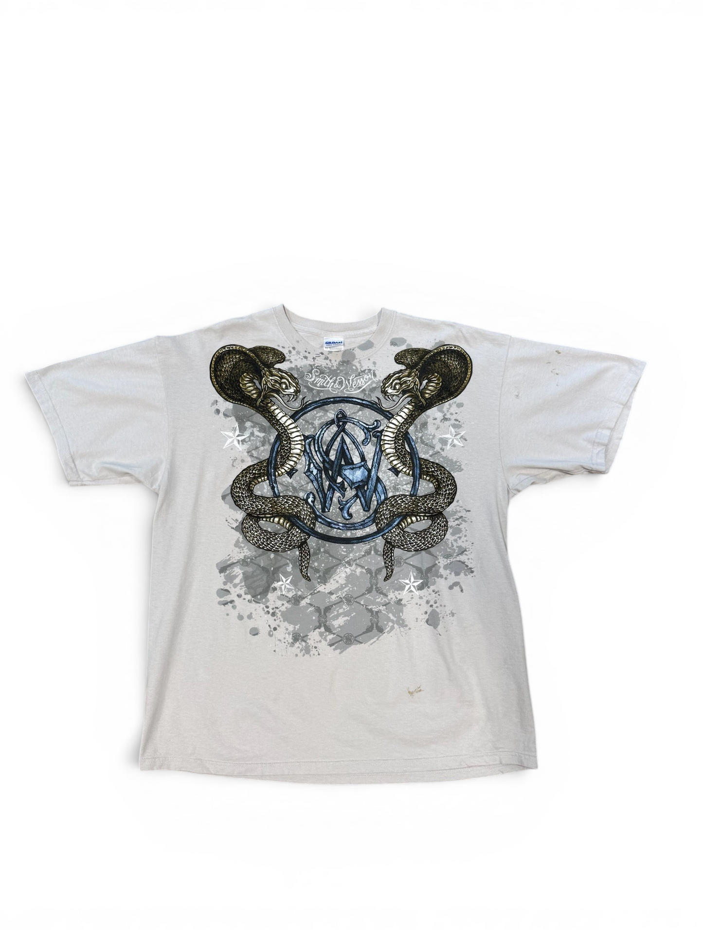 (XL) Y2K Smith And Wesson Snakes Tee