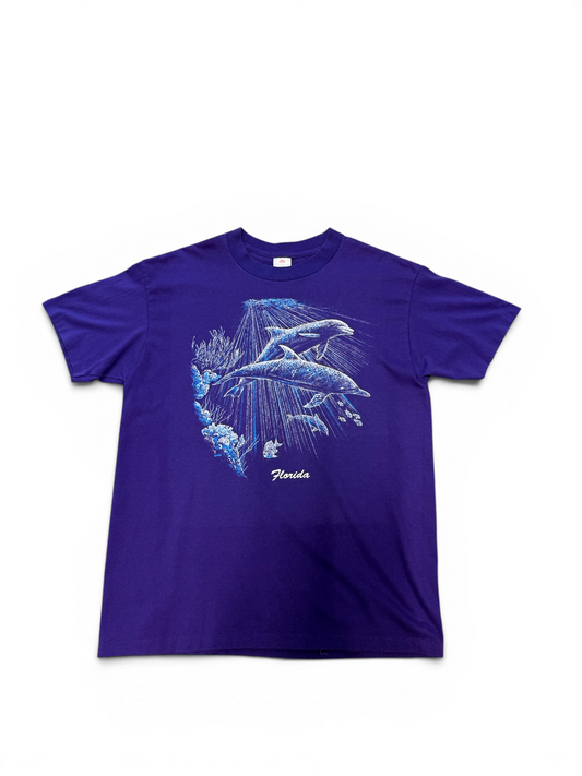 (XL) 90’s Florida Dolphin Nature Tee