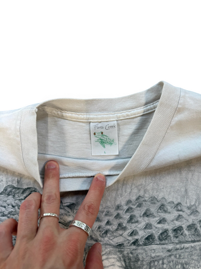 (L) 90’s Gator All Over Print Tee