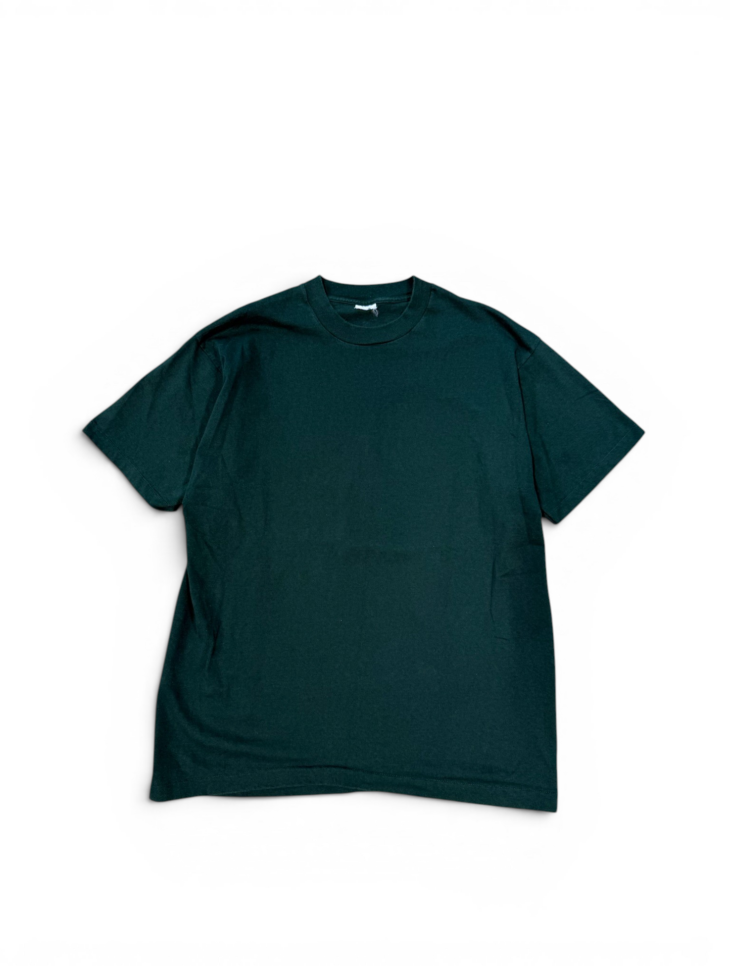 (XL) 90’s Forest Green Blank Tee
