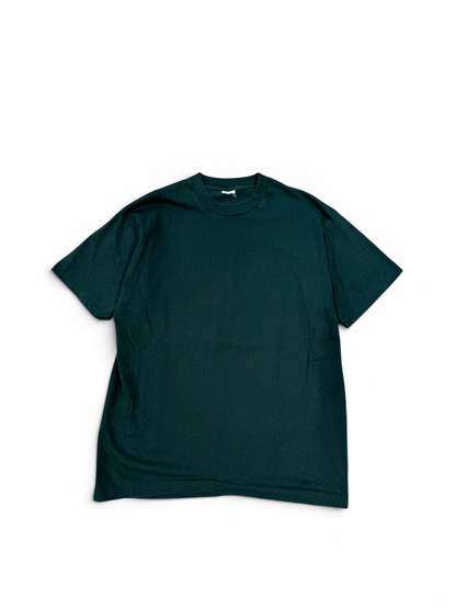 (XL) 90’s Forest Green Blank Tee