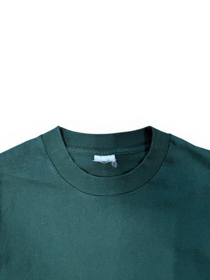 (XL) 90’s Forest Green Blank Tee