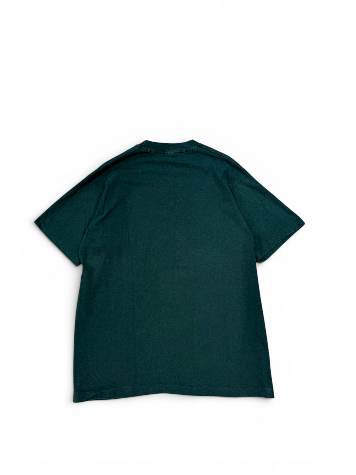 (XL) 90’s Forest Green Blank Tee