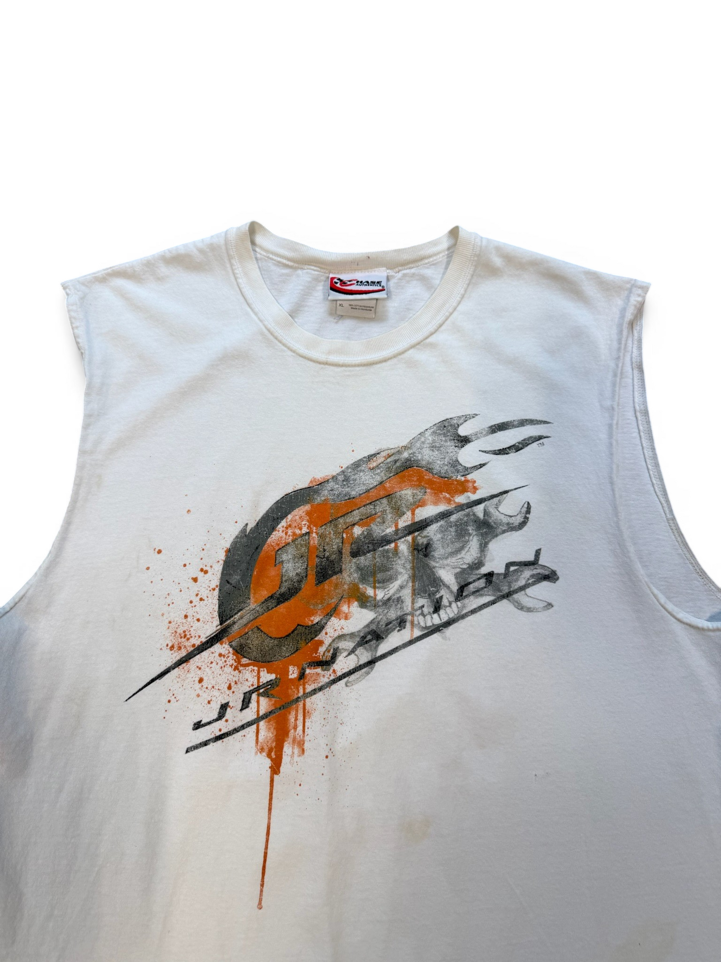 (XL) Y2K Jr Nation Nascar Sleeveless Shirt