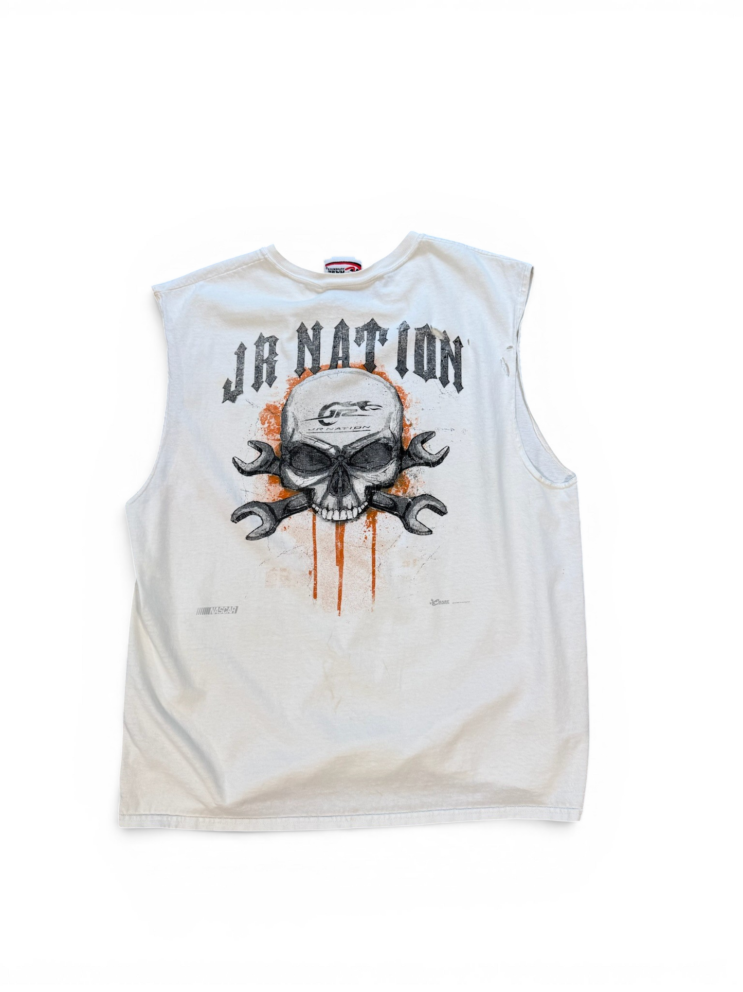 (XL) Y2K Jr Nation Nascar Sleeveless Shirt